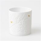 Räder PG Goldvogel Porzellanlicht D.6,5cm, H.7cm