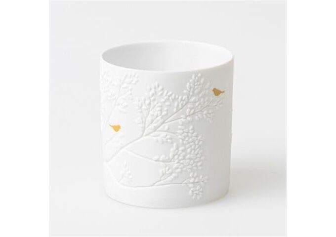 Räder PG Goldvogel Porzellanlicht D.6,5cm, H.7cm