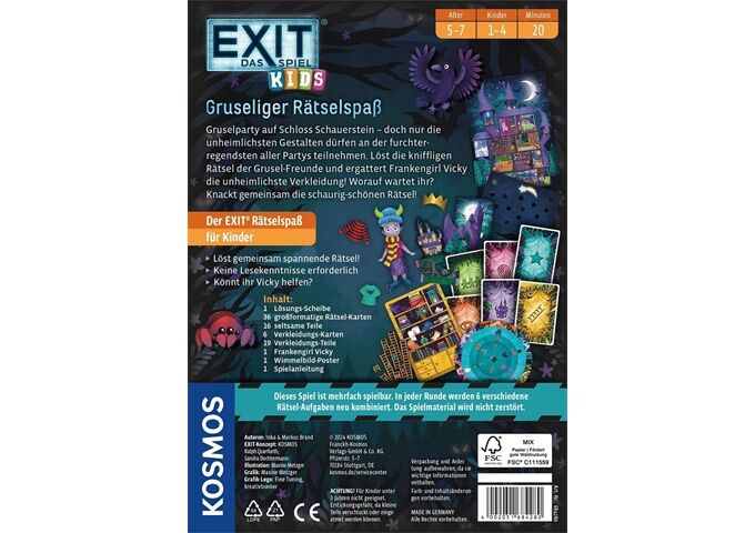 Kosmos Mitbringspiel Exit Kids