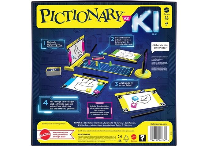 Mattel Pictionary vs KI German (D)