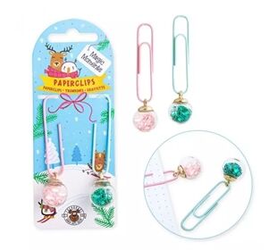 TRENDHAUS Weihn. Büroklammer Magic Moments