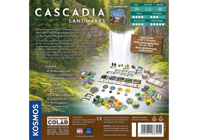 Kosmos Cascadia Landmarks