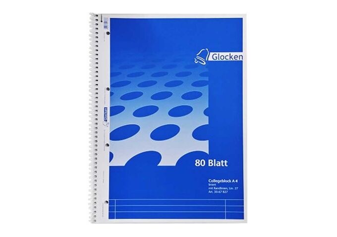 BRUNNEN Collegeblock A4 80Blatt Lin.27