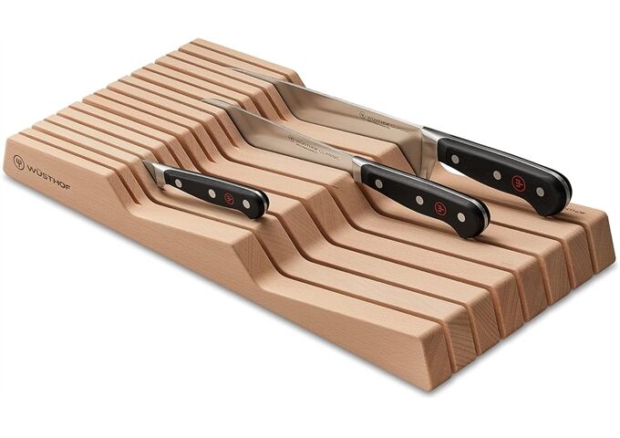 Wüsthof Aufbewahren Schubladeneinsatz für 15 Messer, Buche