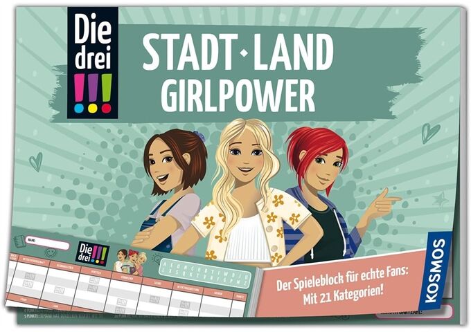Kosmos Die drei !!! Stadt Land Girlpower