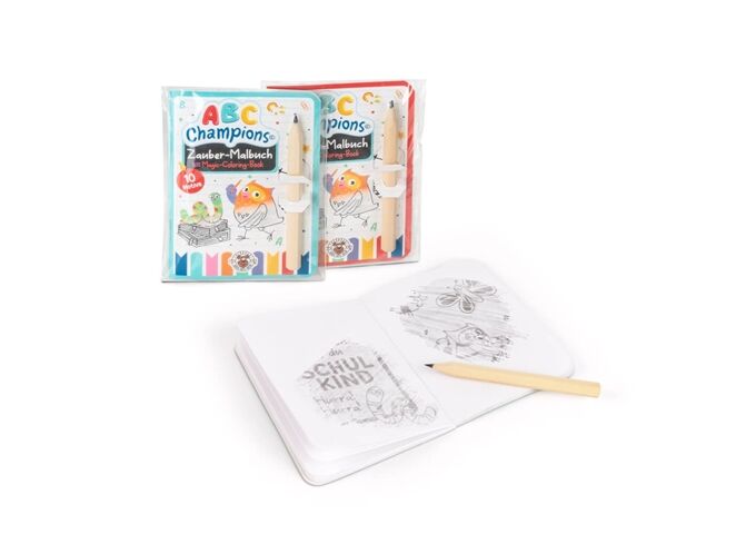 TRENDHAUS Malbuch ABC CHAMPIONS sortiert