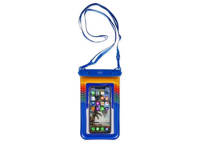 Legami Wasserdichte Handy-Tasche - Wellen - Schwimmend