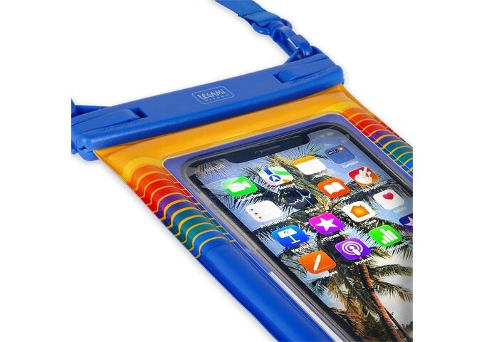 Legami Wasserdichte Handy-Tasche - Wellen - Schwimmend