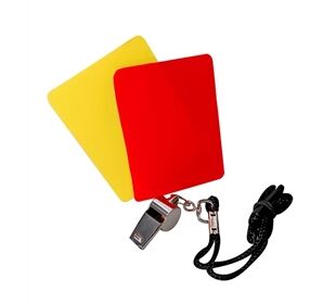 New Sports Schiedsrichter-Set, 3-teilig