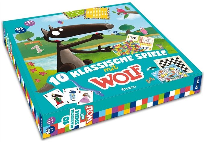 Hutter 10 Klassische Spiele mit Wolf