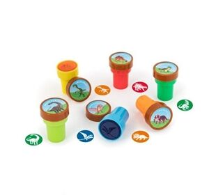 TRENDHAUS Kinderstempel Dinosaurier sortiert