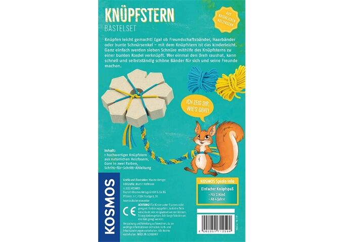 Kosmos Bastelset Knüpfstern