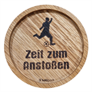 holzpost Untersetzer aus EICHE "anstossen"