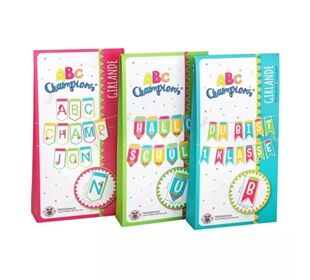 ABC CHAMPIONS Girlande Schulanfang