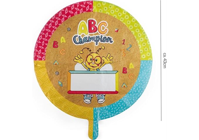 ABC CHAMPIONS Deko Set Schulstart