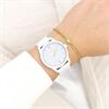 Oozoo OOZOO Timepieces white Lederband
