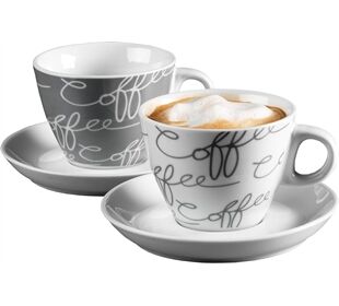 FLIRT by R&B Cappuccinotasse Cornello mit Untertas
