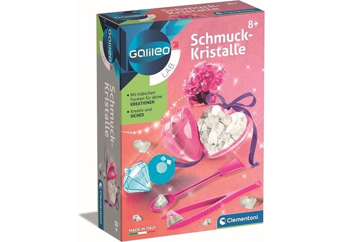 Galileo|Clementoni Clementoni Galileo- Schmuckkristalle