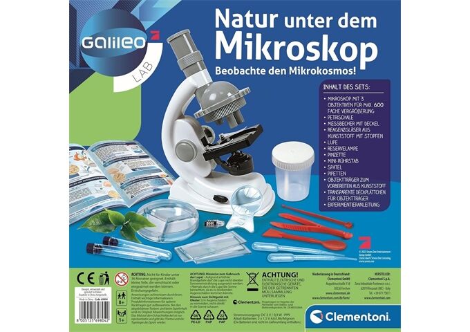 Galileo|Clementoni Clementoni Galileo - Natur unter dem Mikroskop