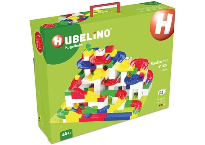 Hubelino Kugelbahn: 213- teiliger maxi Baukasten