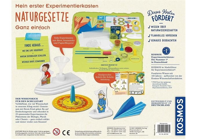 Kosmos Mein erster Experimentierk. Naturge