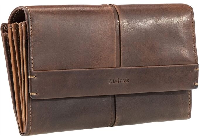 Maitre BIRKENFELD Diedburg Purse LH15FZ cognac