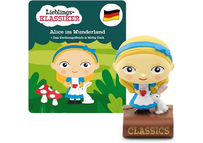 Tonies® Lieblings-Klassiker - Alice im Wunderland und zwei