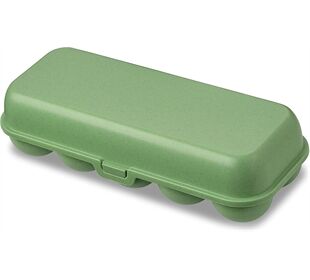 KOZIOL Eierbox nature leaf green