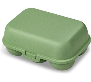 KOZIOL Eierbox mini nature leaf green
