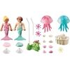 Playmobil Meerjungfrauen-Kinder mit Quallen