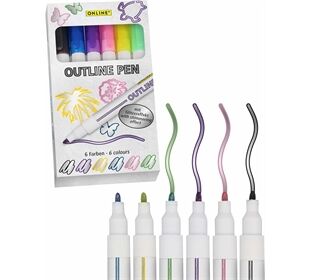 ONLINE Faserschreiberetui Outline Pen