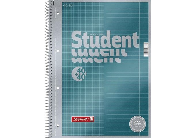 BRUNNEN Collegeblock A4 DUO Lin27 28