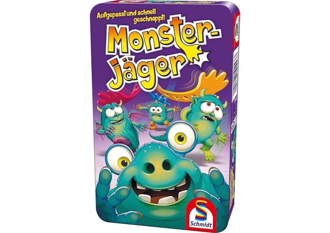 Schmidt Spiele Monsterjäger BMM in der Metalldose
