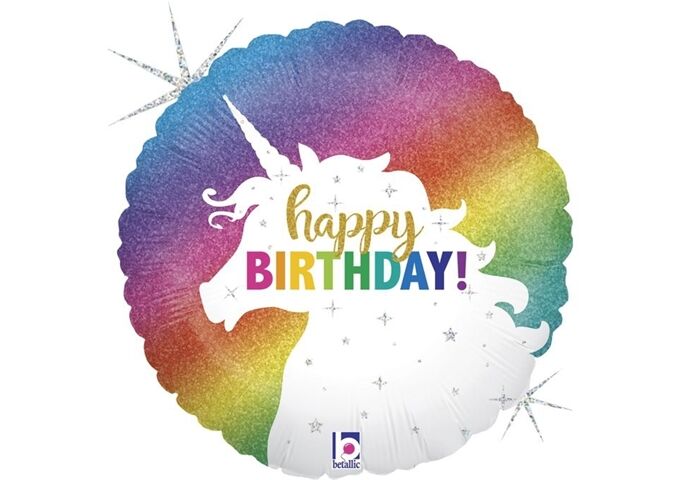Karaloon Folienballon Einhorn 46cm