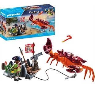 Playmobil Kampf gegen die Riesenkrabbe