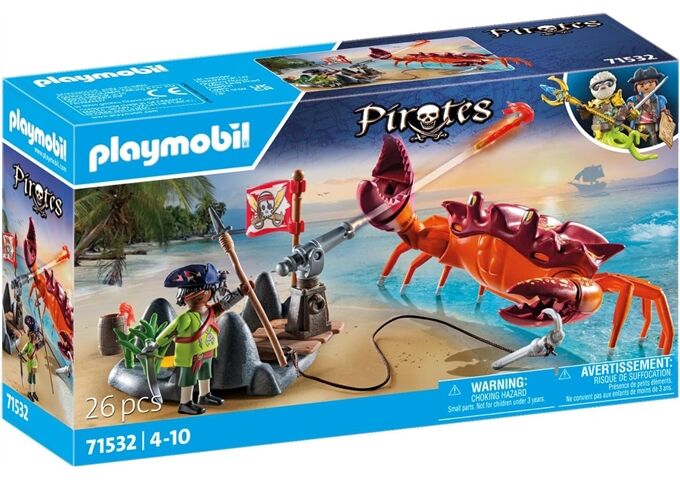 Playmobil Kampf gegen die Riesenkrabbe