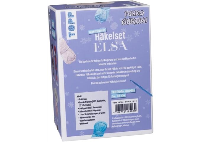 TOPP Funkogurumi Elsa Häkelset