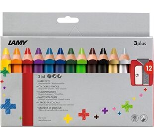 Lamy Farbstift 3plus 12er Faltschac