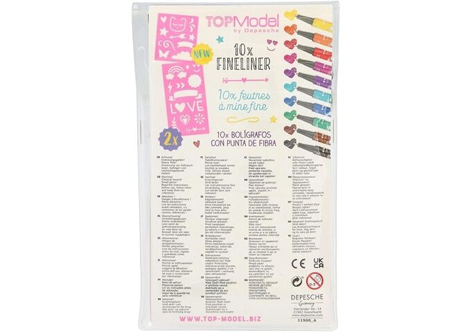 Depesche Topmodel Fineliner-Set
