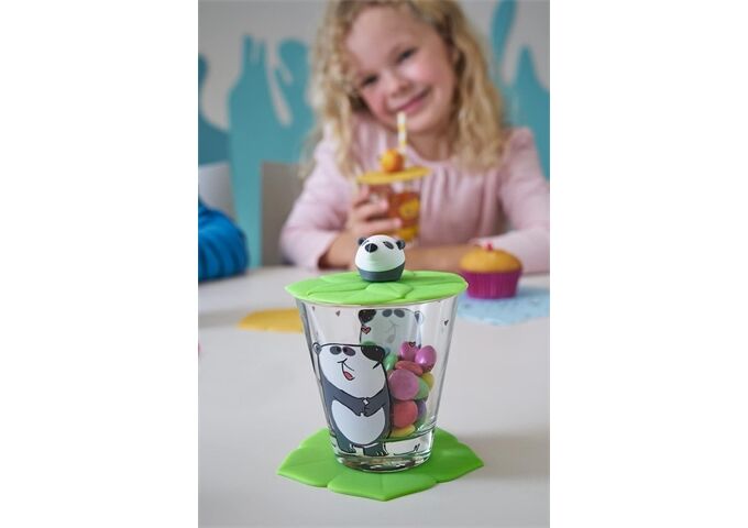 Leonardo BAMBINI Deckel grün Panda Bambini