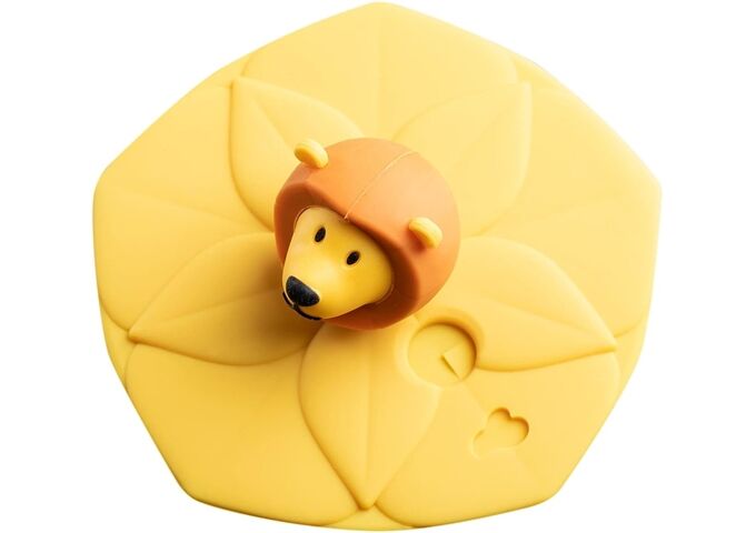 Leonardo BAMBINI Deckel gelb Löwe Bambini