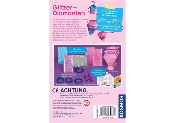 Kosmos Mitbringspiel Glitzer-Diamanten