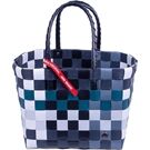 Ice Bag Ice Bag Einkaufsshopper Klassik grau petrol schw.