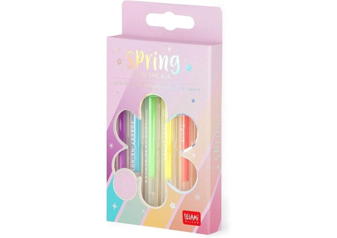 Legami 6 Mini Gel Pens - Pastell