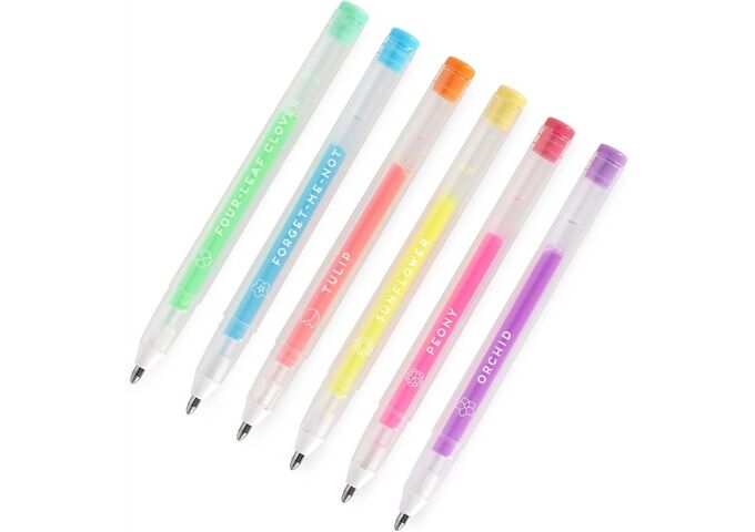 Legami 6 Mini Gel Pens - Pastell