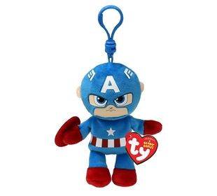 Ty Plüschfigur Captain America - Clip