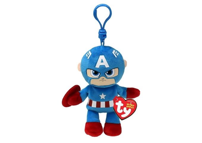 Ty Plüschfigur Captain America - Clip