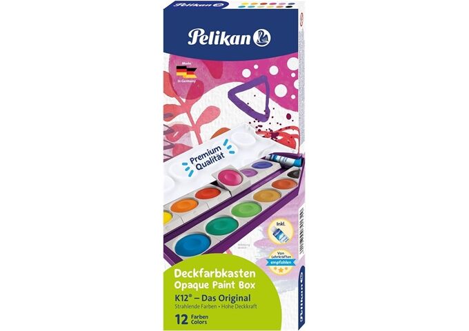 PELIKAN Farbkasten 12ST K12V violett