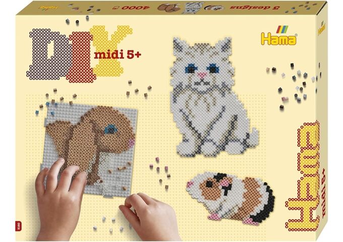 Hama Perlen HAMA Geschenkpackung Haustiere