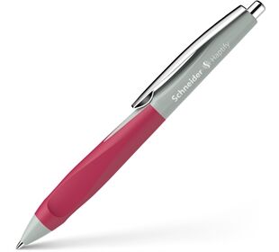 SCHNEIDER Kugelschreiber Haptify M grau/magenta